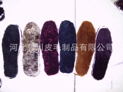 【杂色羊剪绒鞋垫】价格,厂家,图片,棉鞋,河北冀川皮毛制品有限公司